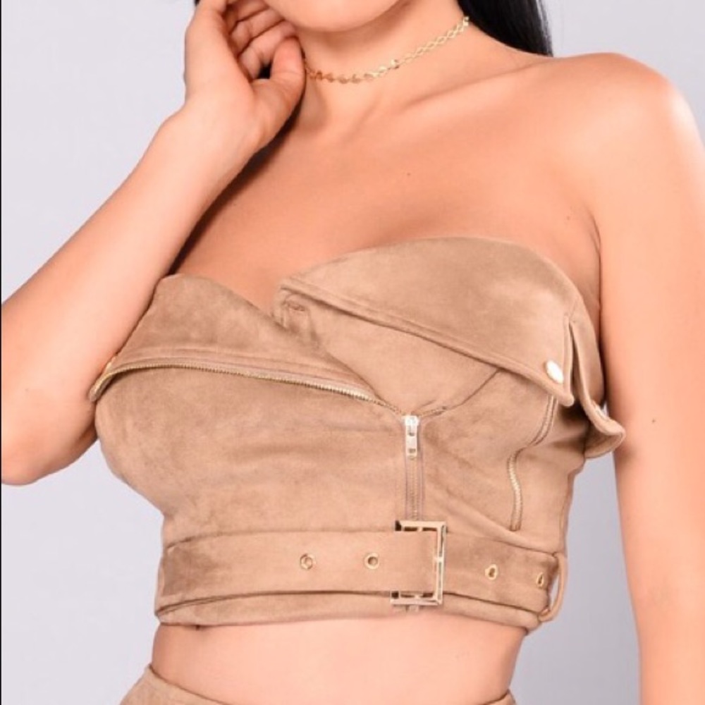 Beautiful Biker Top- Size Large